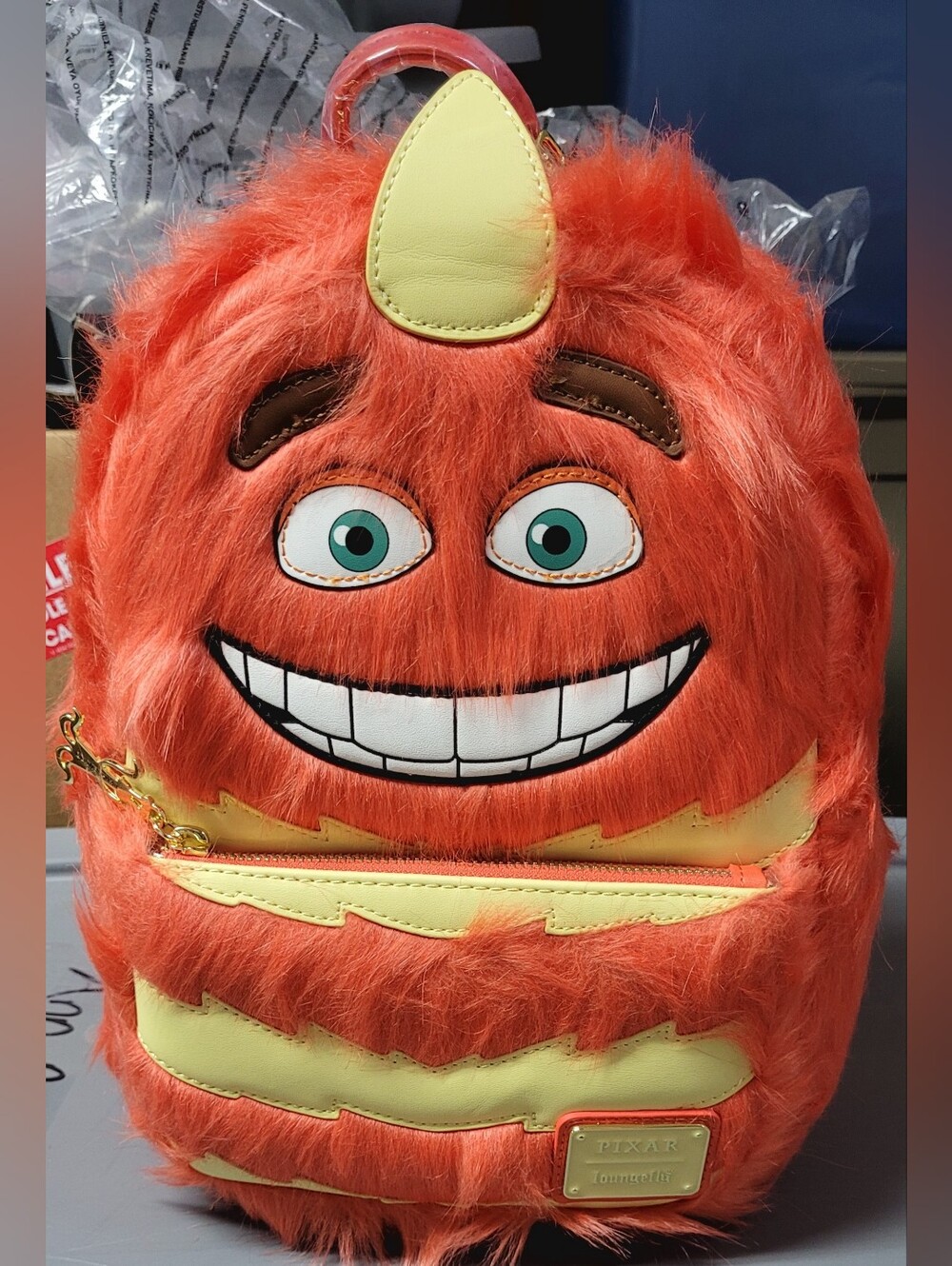 Limited Edition George Sanderson Monsters Inc Pixar Loungefly Mini Backpack